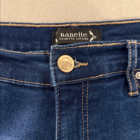 Nanette Lepore Indigo Denim Pants - Picture 1 of 3